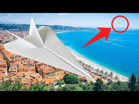 Comment faire un Avion en Papier qui vole loin et longtemps comme un chasseur à réaction