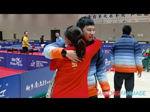 Liu Shiwen back to training