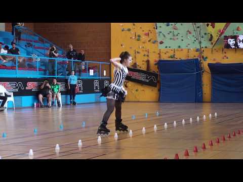 2018 PSWC Classic Slalom Junior Women 2nd Place Anna Smirnova (RUS)