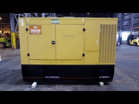 Used- Caterpillar / Olympian 150 kW diesel generator set - Stock # 45805001