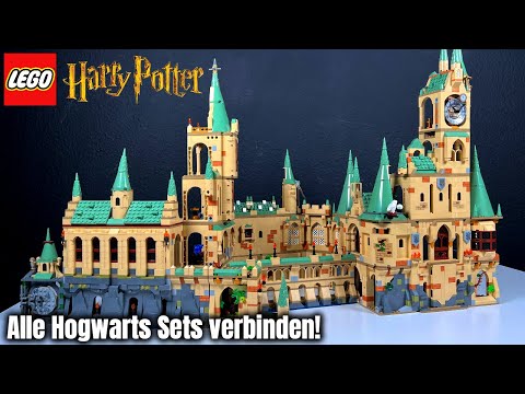 2,4 Meter Turm: Alle LEGO Harry Potter Hogwarts Sets kombinieren!