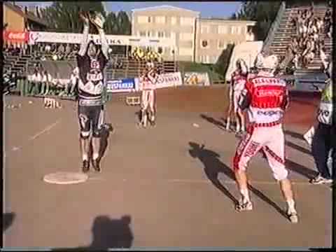 Miesten superpesis,  pudotuspelit  Seinäjoki - Järvenpää 17.8.2003