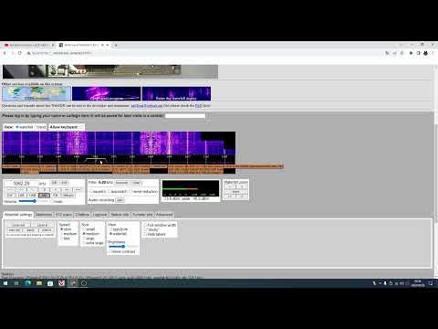 Web SDR 87 Mittelwellen Sender Bandscan - eflose #1254