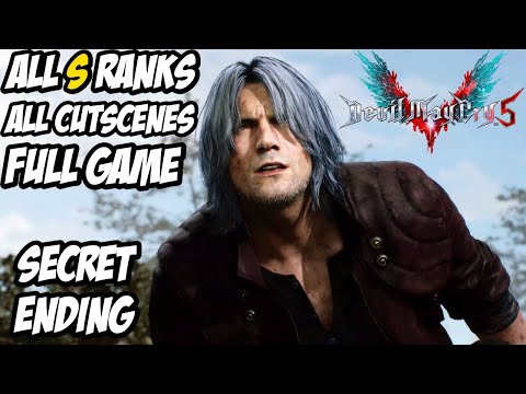 DEVIL MAY CRY 5 FULL GAME WALKTHROUGH | DEVIL HUNTER | ALL S RANKS | ALL CUTSCENES | [1080P 60FPS]