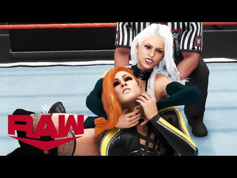 WWE 2K20 RAW BECKY LYNCH VS AMAYA