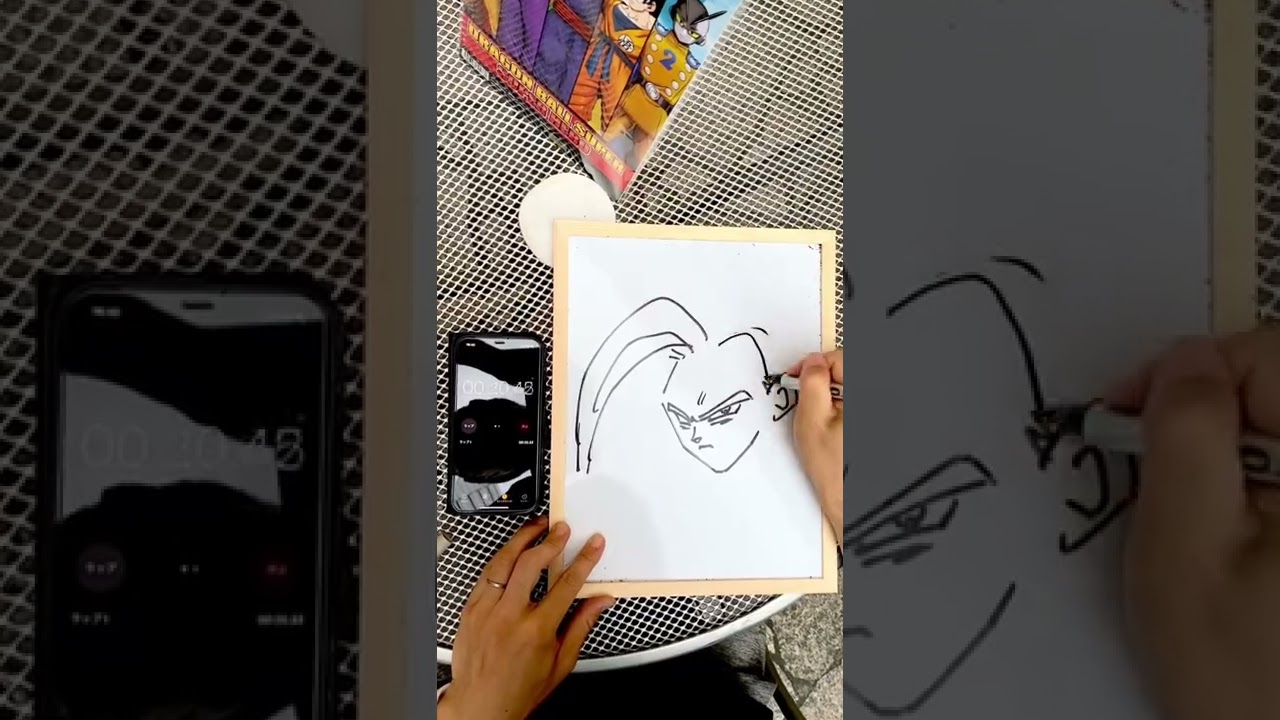 30秒で孫悟飯ビーストに挑戦！ #shorts