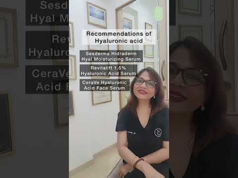 Recommendations of Hyaluronic acid | Dr Jaishree Sharad
