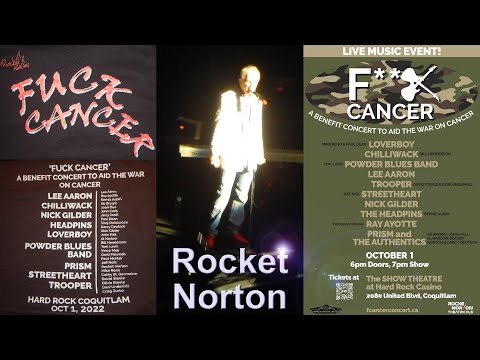 Thumbnail for Rocket Norton Fuck Cancer Concert Intro by Headpins, Lee Aaron, Head, Concert, Y&T