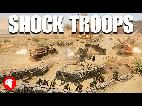 Italian Shock Troops are Tough! - 3vs3 - Afrikakorps - Company of Heroes 3