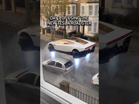 Day 1: New Tesla Roadster | #tesla #roadster #elonmusk  #teslaroadster  #teslamotors