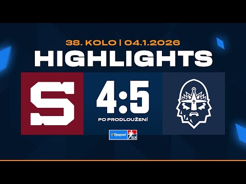 Highlights | HC Sparta Praha vs. Rytíři Kladno 4:5p | 04.01.2026