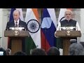 Watch: PM Modi-President Putins joint press.