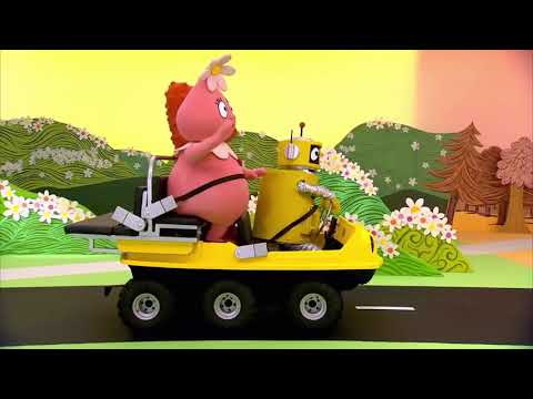 Yo Gabba Gabba Toodee And Brobee Almost Got Hit By A Car