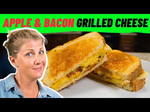 Apple Bacon Grilled Cheese Sandwich