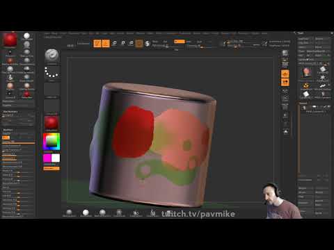 048 ZBrush Material Blending