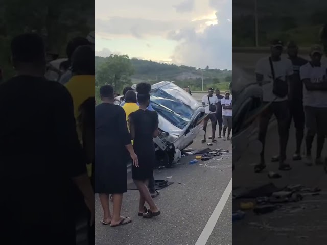 WATCH: Several Injured in Highway 2000 Crash - Jamaica Observer