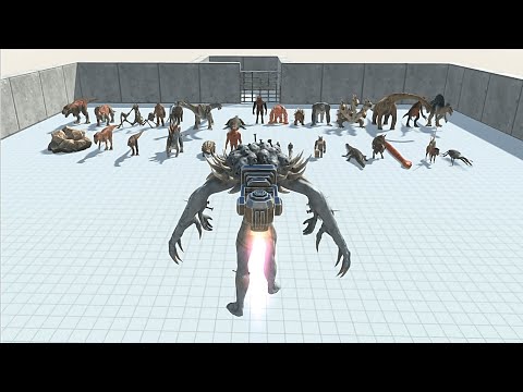 SCOURGE WITH JET ENGINE VS EVERY STRONG UNITS - Animal revolt Battle Simulator