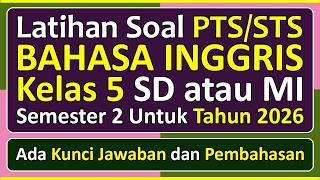 Download lagu PTS/STS ENGLISH Practice Questions for Grade 5 Elementary School Semester 2, 2026 Independent Cur... mp3 Download lagu PTS/STS ENGLISH Practice Questions for Grade 5 Elementary School Semester 2, 2026 Independent Cur... mp3