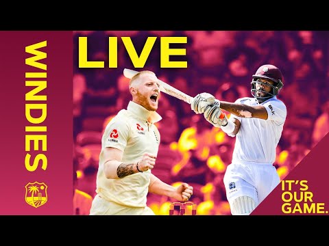 LIVE FULL Replay | Windies v England 1st Test Day 1 - FULL DAY | Windies