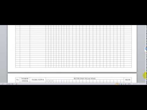 Contoh Format Analisis Hasil Evaluasi Belajar  Quality 