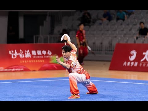Men's Daoshu 男子刀术 第15名 四川队  朱雷明 9.71分 2019年全国武术套路锦标赛(男子赛区) wushu kungfu
