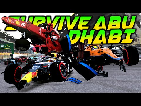 SURVIVE ADU DHABI - F1 2021 Extreme Hardcore Damage Game Mod
