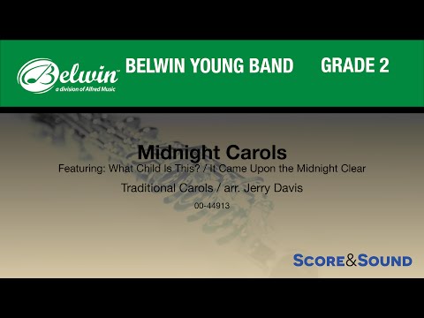 Midnight Carols arr. Jerry Davis - Score & Sound