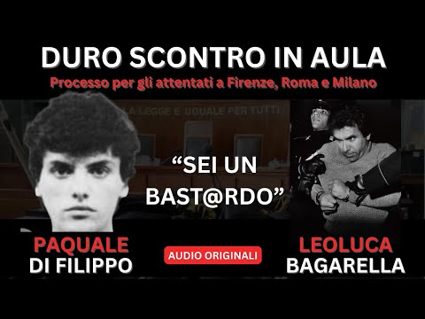 DENTRO COSANOSTRA: IL PENTITO PASQUALE DI FILIPPO SI SCONTRA IN AULA CON IL BOSS LEOLUCA BAGARELLA