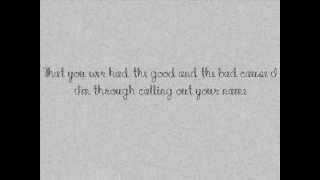 David Cook - The Last Song I&#39;ll Write For You - W/Lyrics