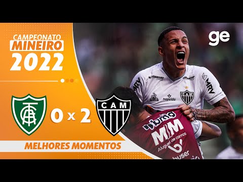 Gols e lances de América-MG x Atlético Mineiro