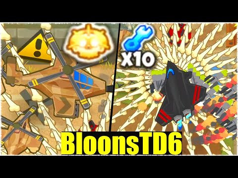 ULTIMATIVER FLIEGER VS ULTIMATIVER HELI! - Bloons TD6 [Deutsch/German]