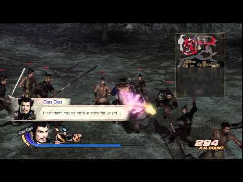 Wei Story Mode Stage 2-8 (1) Battle of Chibi - Part 2 Dynasty Warriors 7 HD