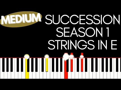 Andante Con Moto - Strings in E Flat Minor Succession Season 1 OST Medium piano tutorial