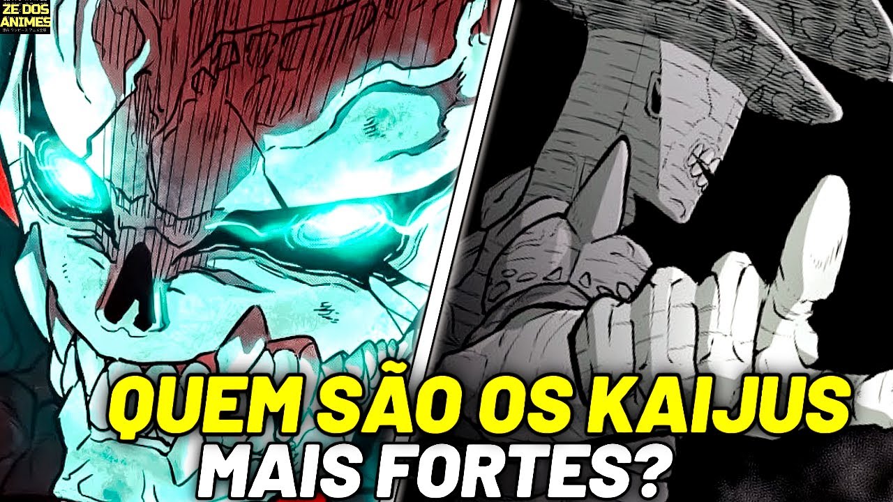 TODOS OS 15 KAIJUS MAIS FORTES DE KAIJU No.8 RANQUEADOS E EXPLICADOS