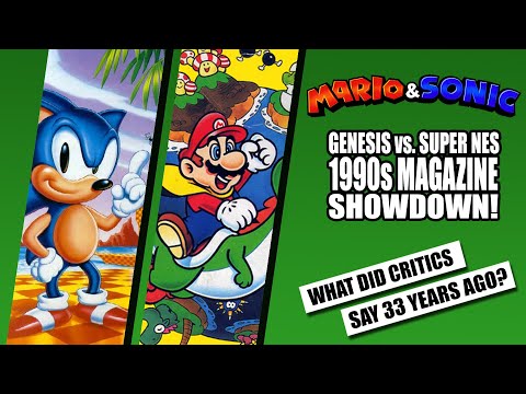 Super Mario World vs. Sonic the Hedgehog: 1990s Critics Pick the Winner
