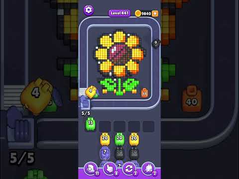 Pixel Flow Level 441 Walkthrough