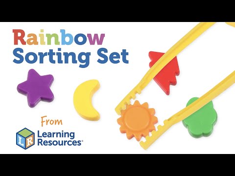 Игровой набор для сортировки «Радуга» Learning Resources Learning Resources Rainbow Sorting Set - фото 1 - id-p2457767640