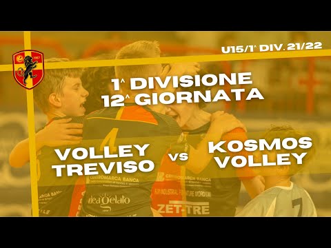 1ª DIV: VOLLEY TREVISO - KOSMOS VOLLEY