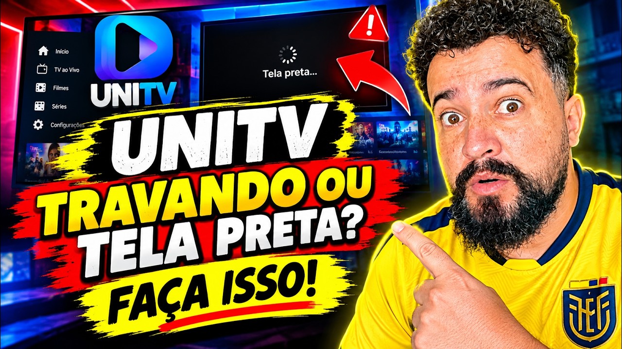 🚨 UNITV TRAVANDO OU TELA PRETA? FAÇA ISSO!