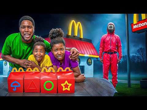 SQUID GAME MAN MADE US ORDER CREEPY HAPPY MEALS AT 3AM...... 😨