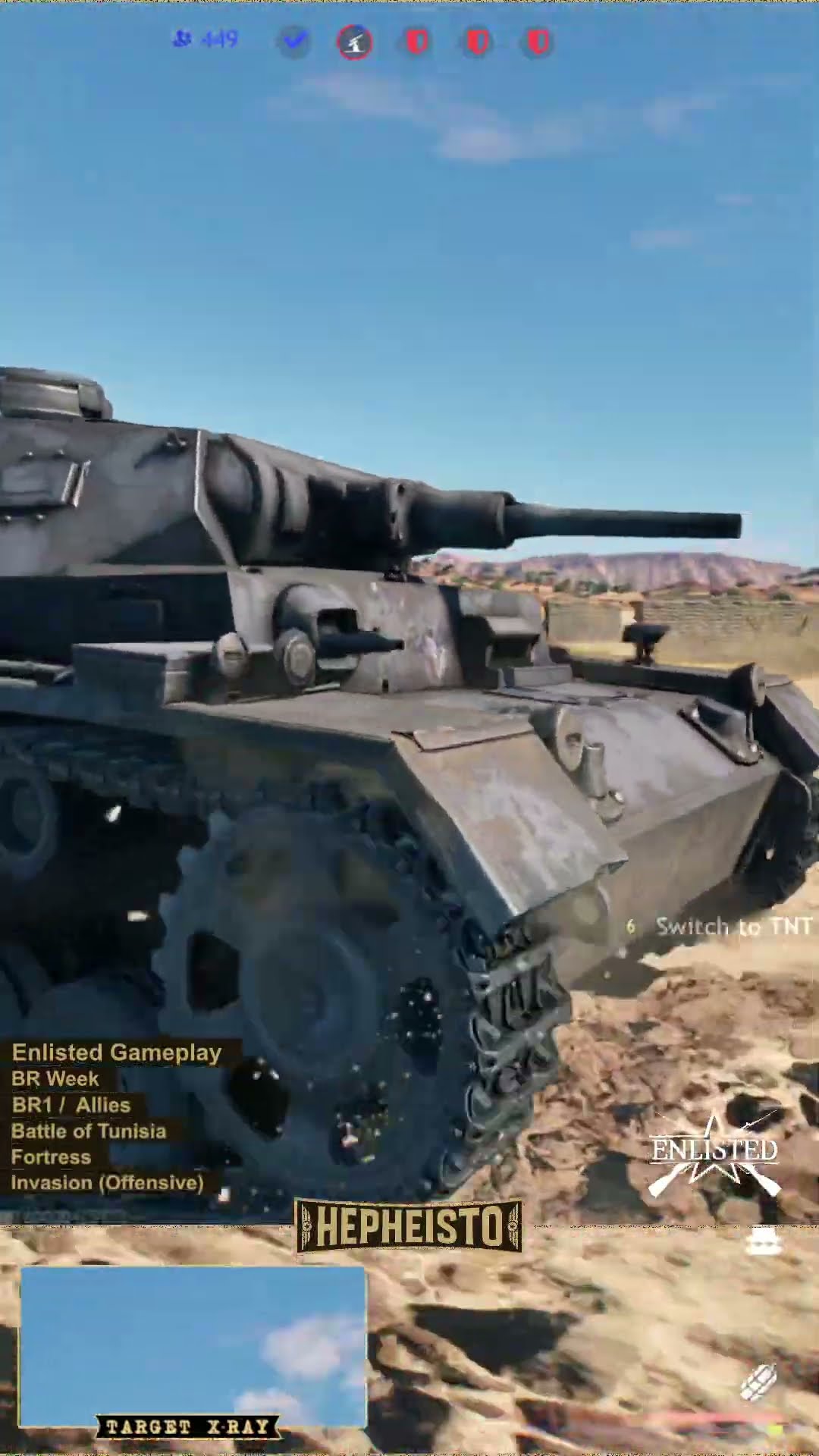 Saboteur eliminates Panzer III J with TNT Charge