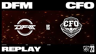 Worlds 2023 - Play-In Day 2 // DFM vs CFO