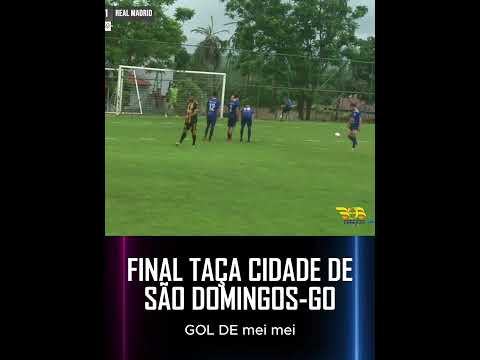 2º GOL DA FINAL DA TAÇA CIDADE DE SÃO DOMINGOS GOIAS