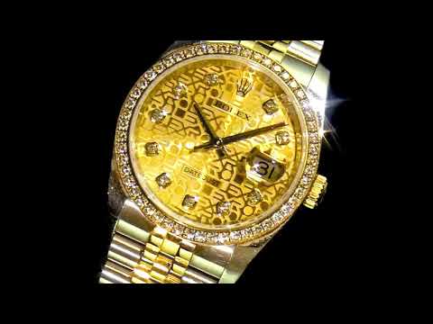 Men's 18k Yellow Gold/Stainless Steel Rolex Datejust Automatic Wristwatch