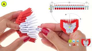 Alexander Kreatívna sada 3D Origami Líška 777ks