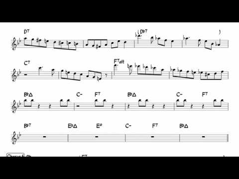 Transcription: Joel Frahm Burns Rhythm Changes at 360 BPM
