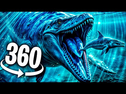 🔴 VR 360° Video | SEA MONSTERS ROLLER COASTER | Virtual Reality Experience