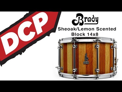 DCP Review: Brady Hybrid Sheoak/Lemon Scented Gum Block Snare Drum 14x8