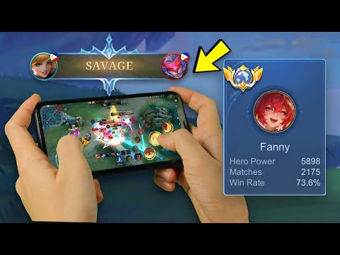 SAVAGE?! FORMER GLOBAL FANNY FULL TUTORIAL HANDCAM GAMEPLAY! -MLBB
