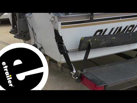 etrailer | All About the BoatBuckle Kwik-Lok Transom Tie-Down Straps